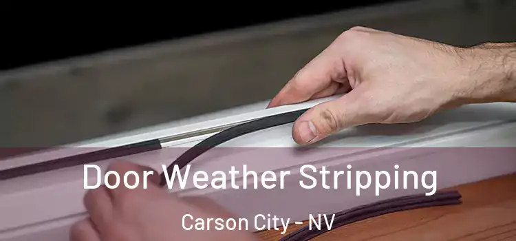 Door Weather Stripping Carson City - NV