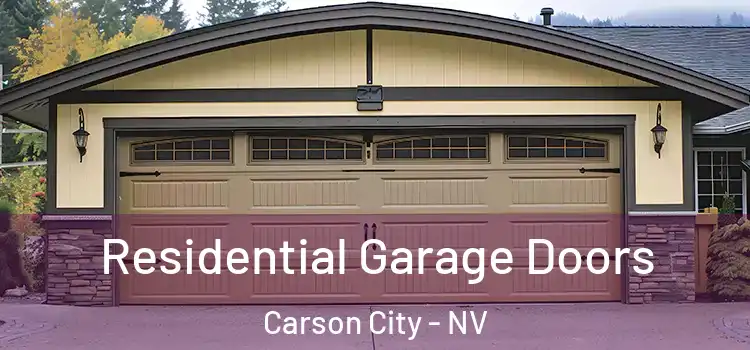  Residential Garage Doors Carson City - NV