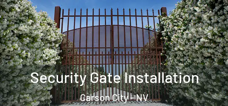 Security Gate Installation Carson City - NV